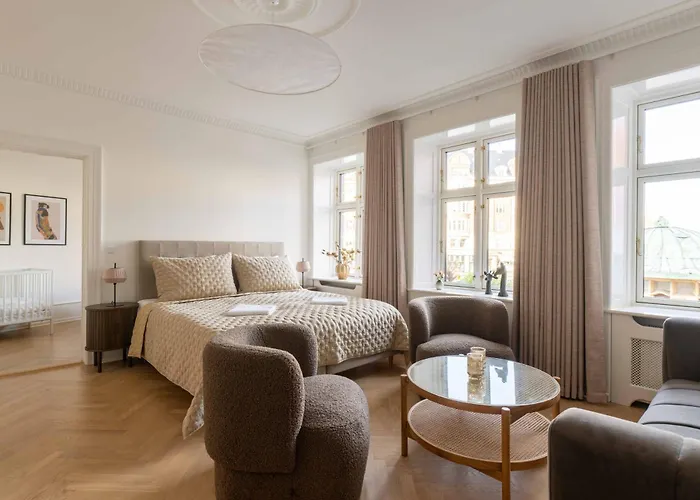 Lovely Apartment By W Bathtub And Balcony