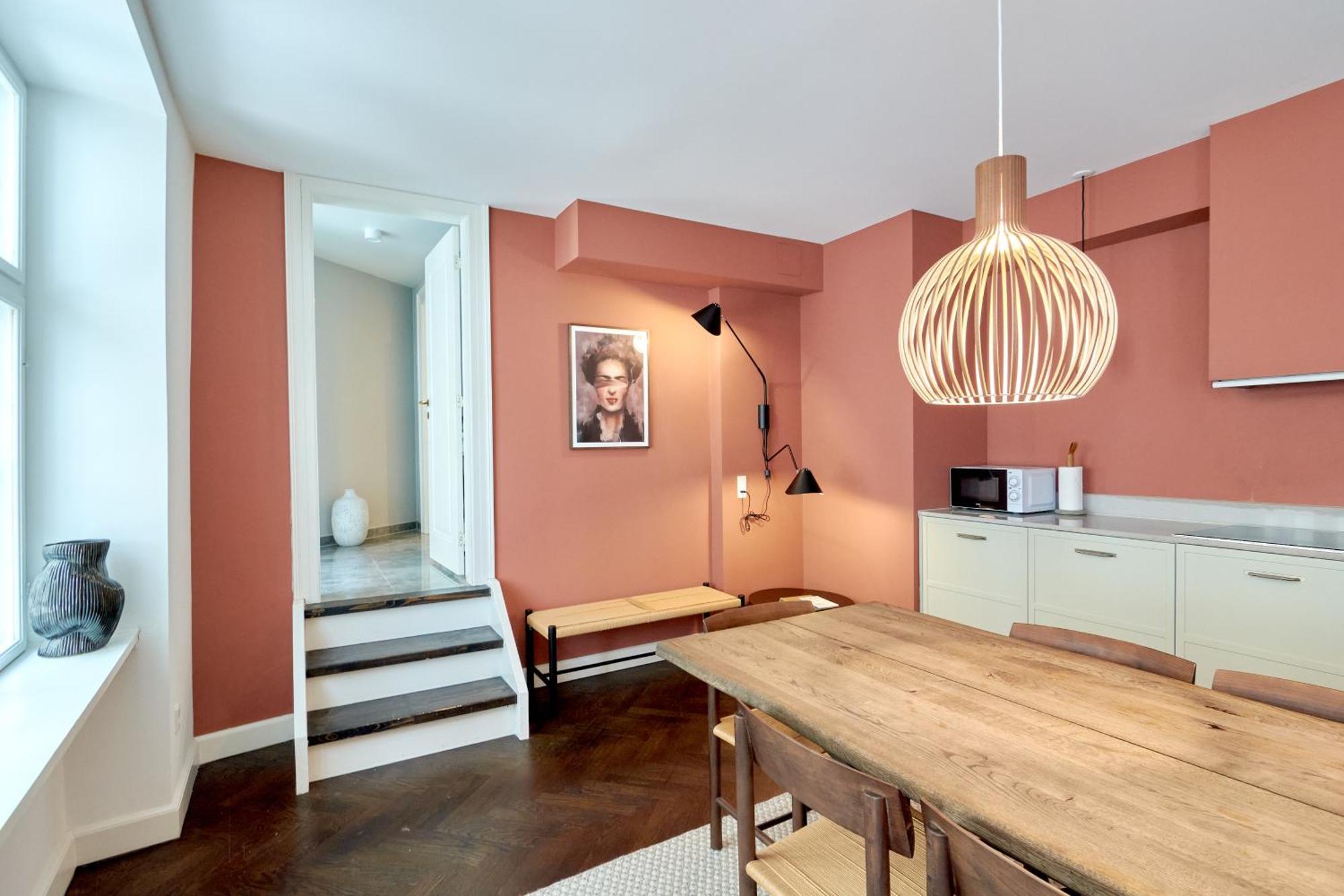 Stylish Spacious Apartment W 3Br In Copenhagen City