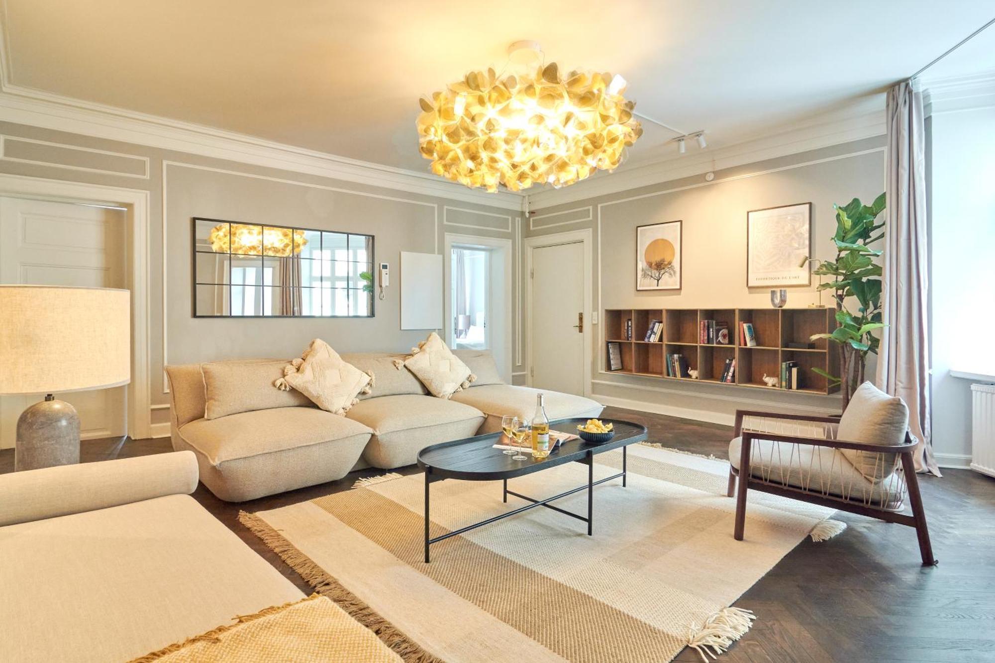Apartamento Stylish Spacious Apartment W 3Br In Copenhagen City
