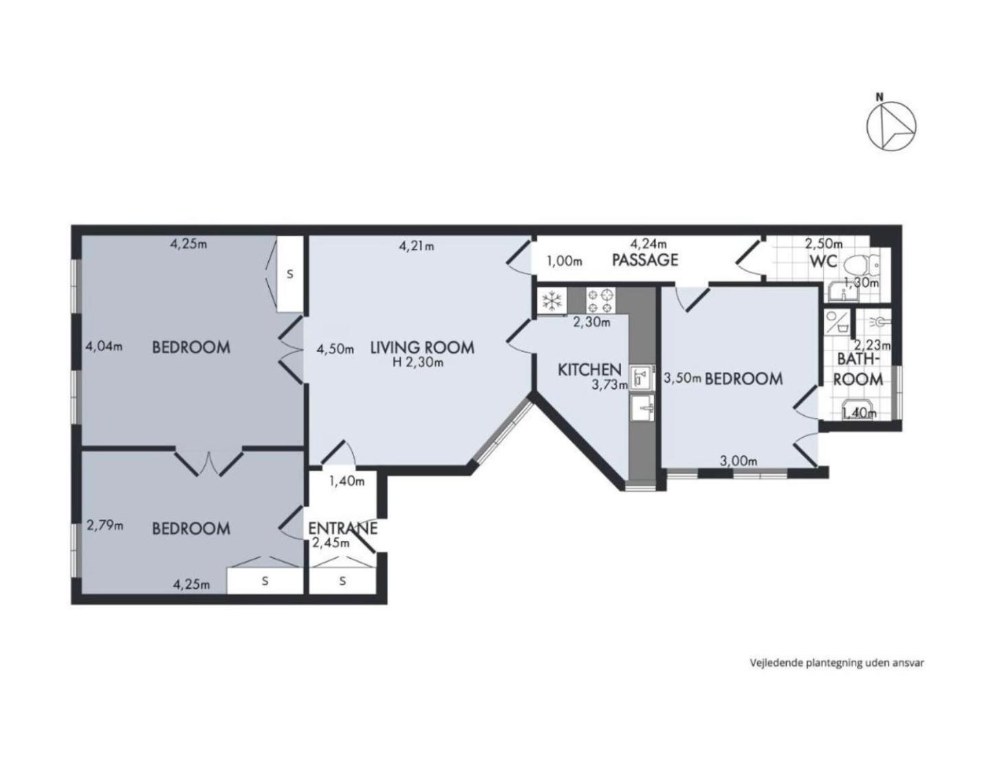 Nyhavn - Luxurious 3-4 Bedroom Apartment