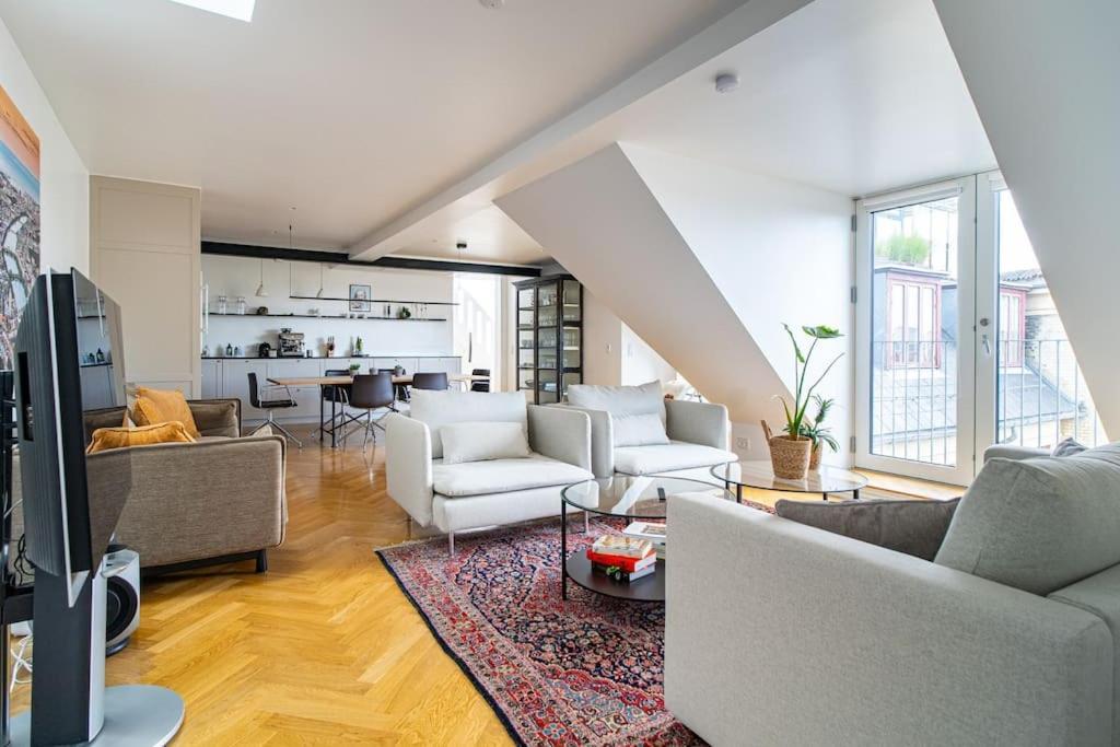 Central Penthouse With Panoramic Private Terrace Copenhague