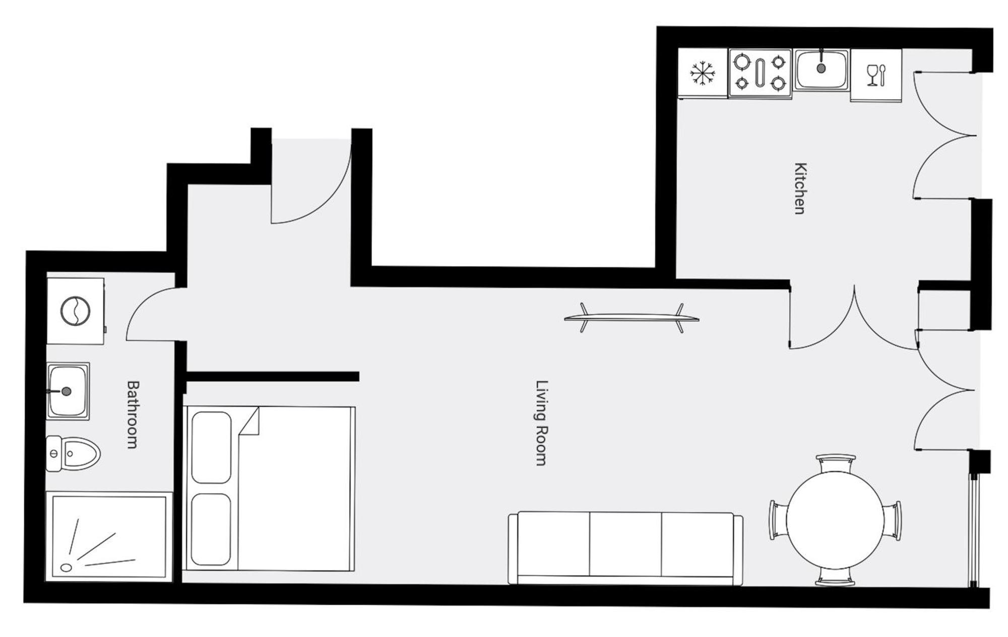 Queens Courtyard By Daniel&jacob's Huoneisto *