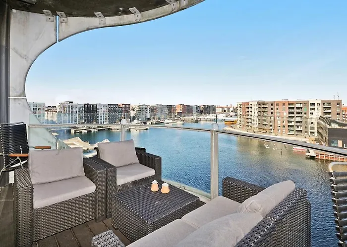 Copenhagen Unique Waterfront Penthouse