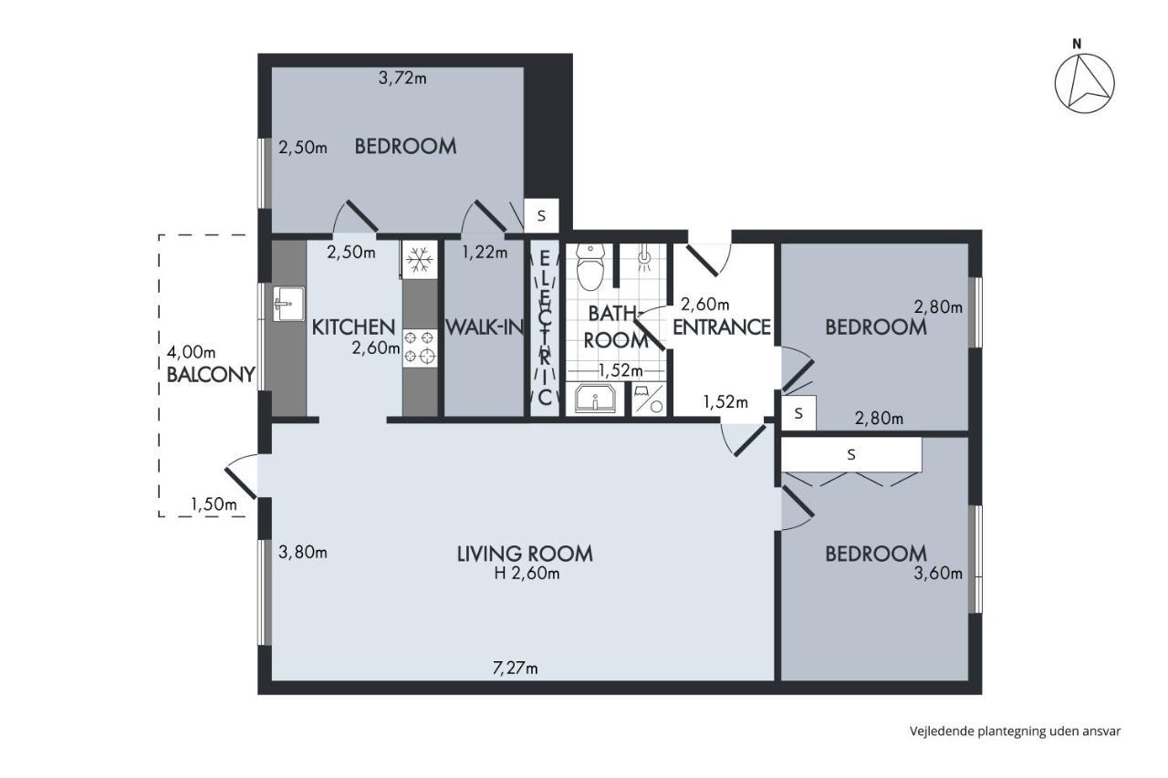 Sanders Arena - Precious Three-bedroom Close To Metro Station Apartamento
