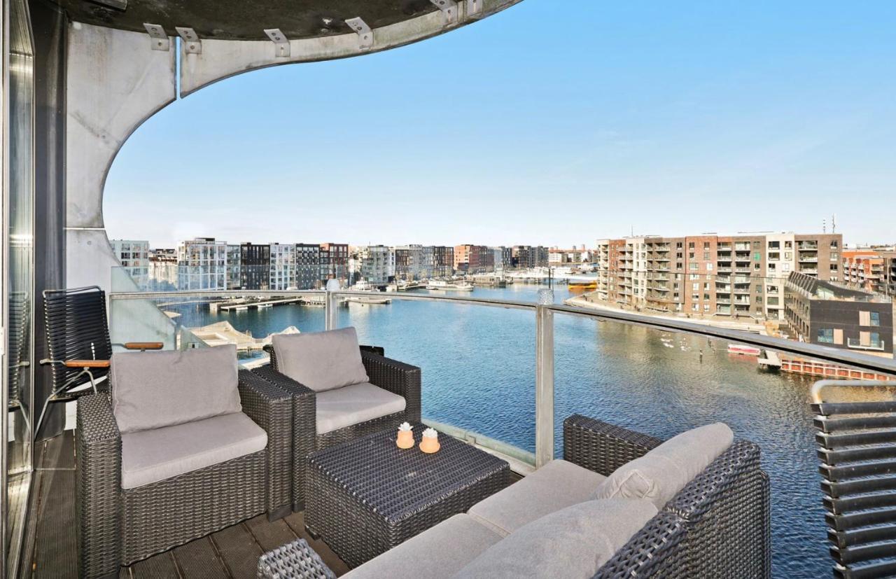 Copenhagen Unique Waterfront Penthouse Apartamento *