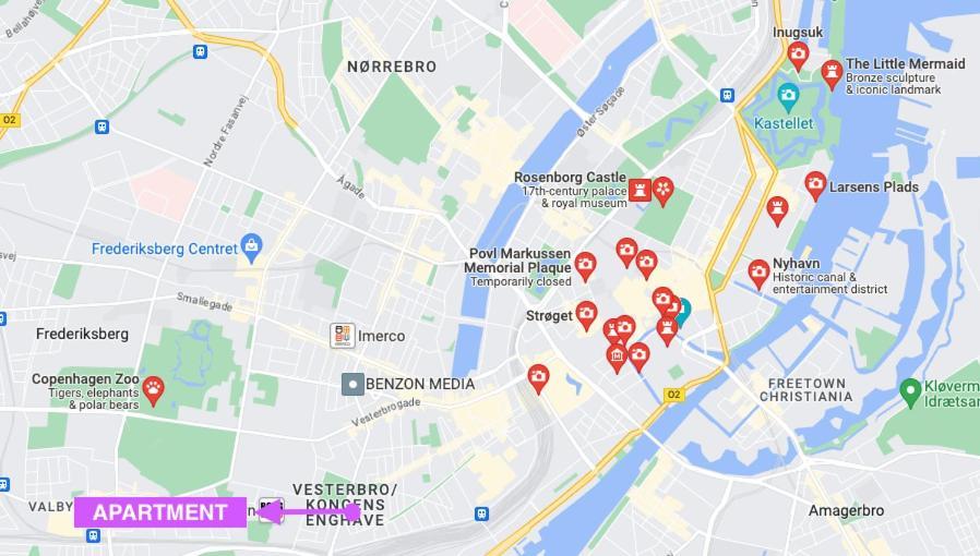 4 Bedroom Apt Close To Cph Zoo & City Centre Apartment *