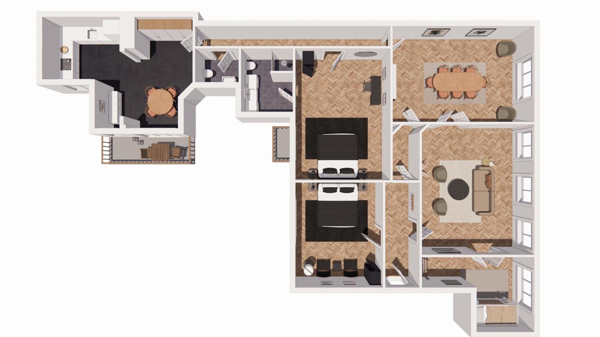 3 Bedroom In Lovely Area *