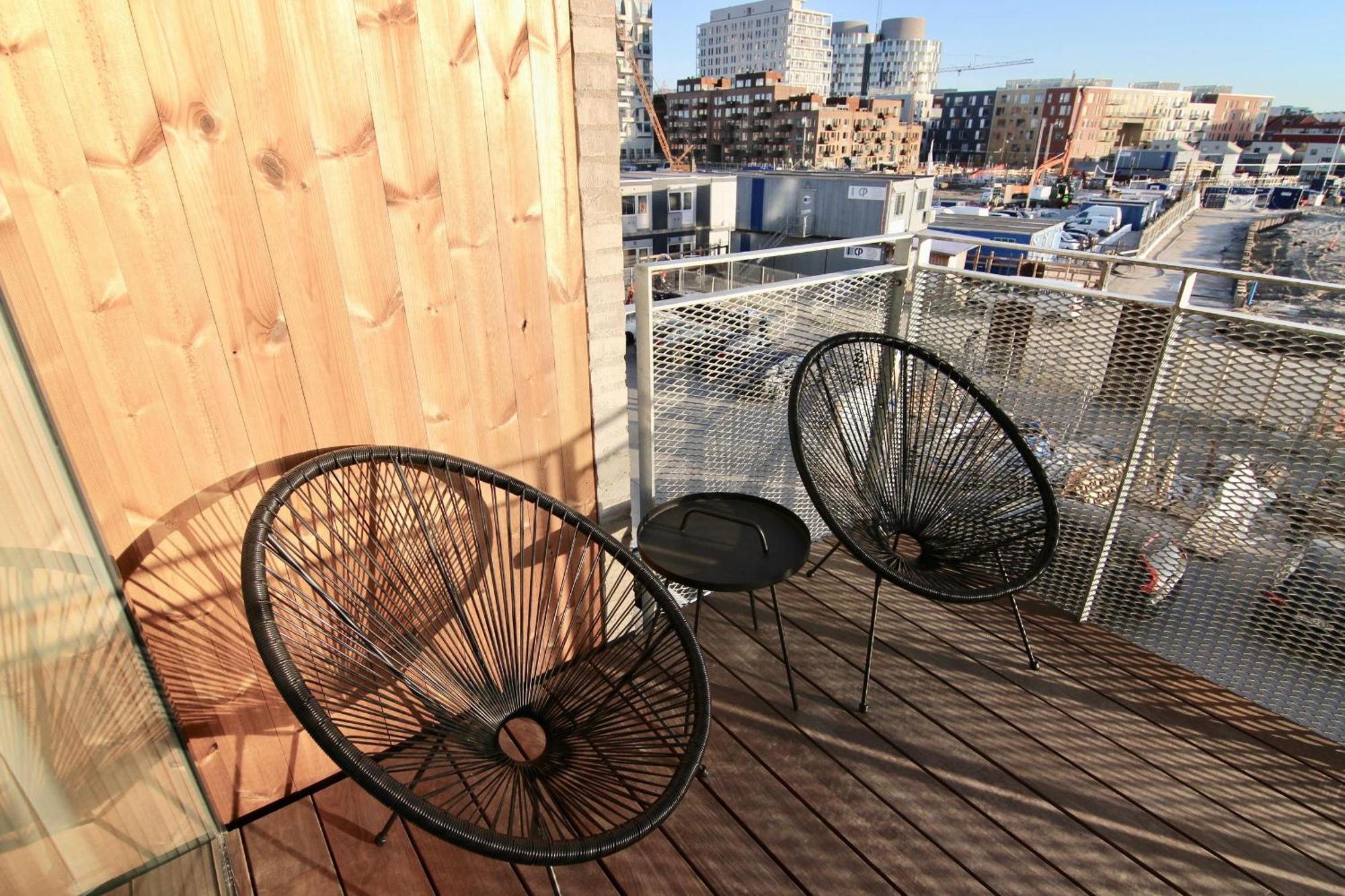 Fantastic 3-bed Wbalcony In North Harbour Copenhagen