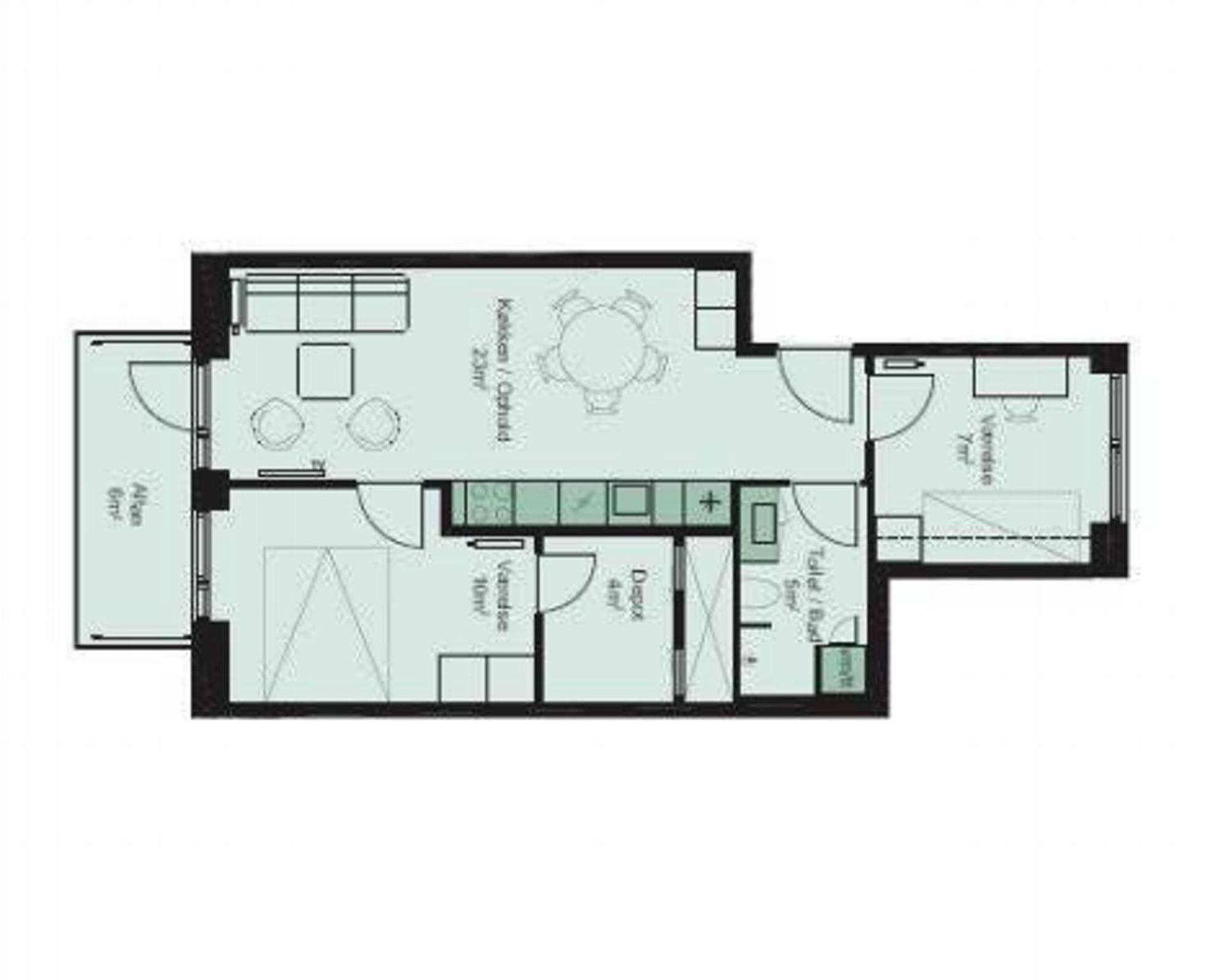Modern 2-bed Wbalcony In Orestaden * Kopenhagen