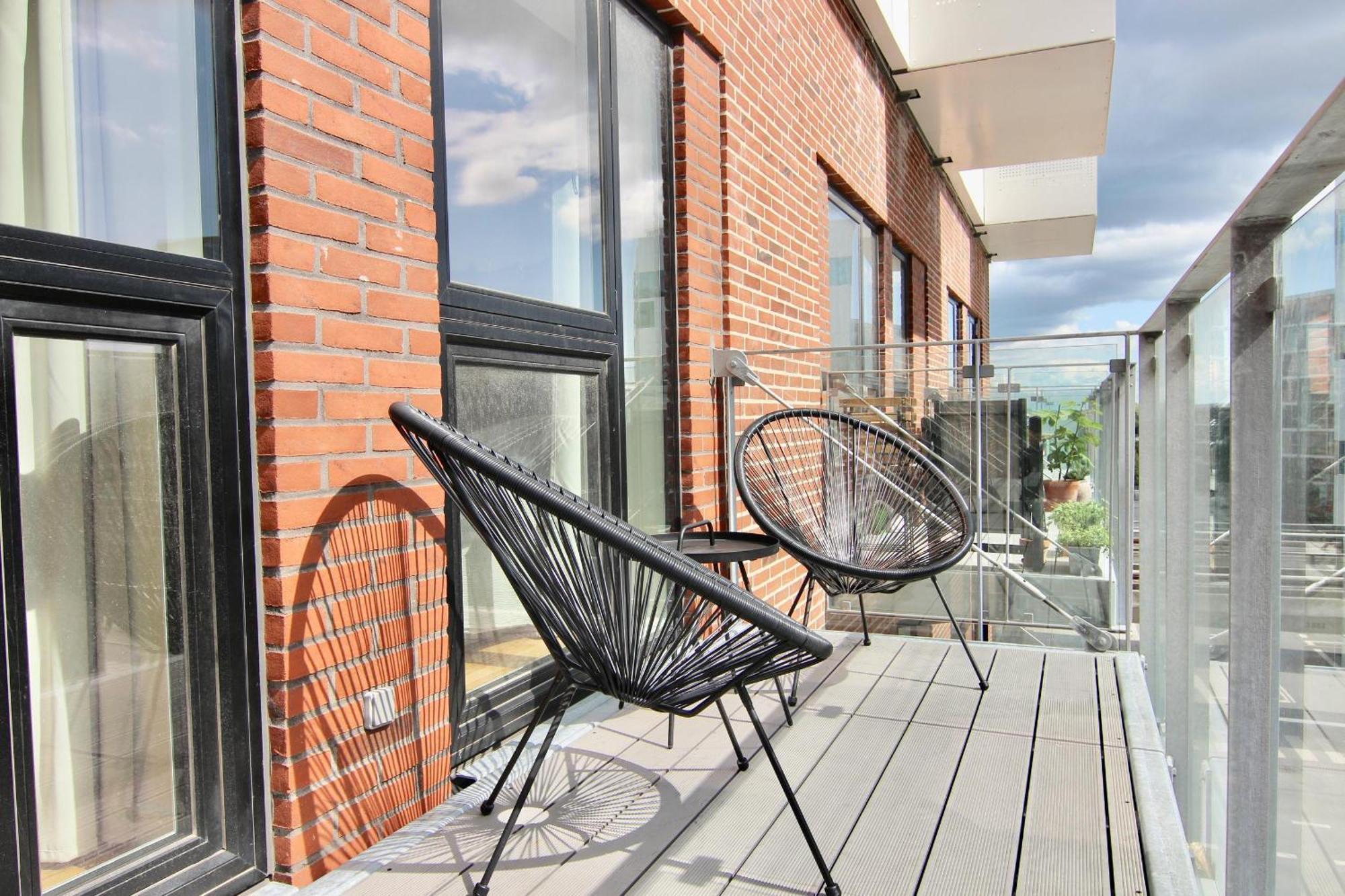Modern 2-bed Wbalcony In Orestaden Appartement Kopenhagen