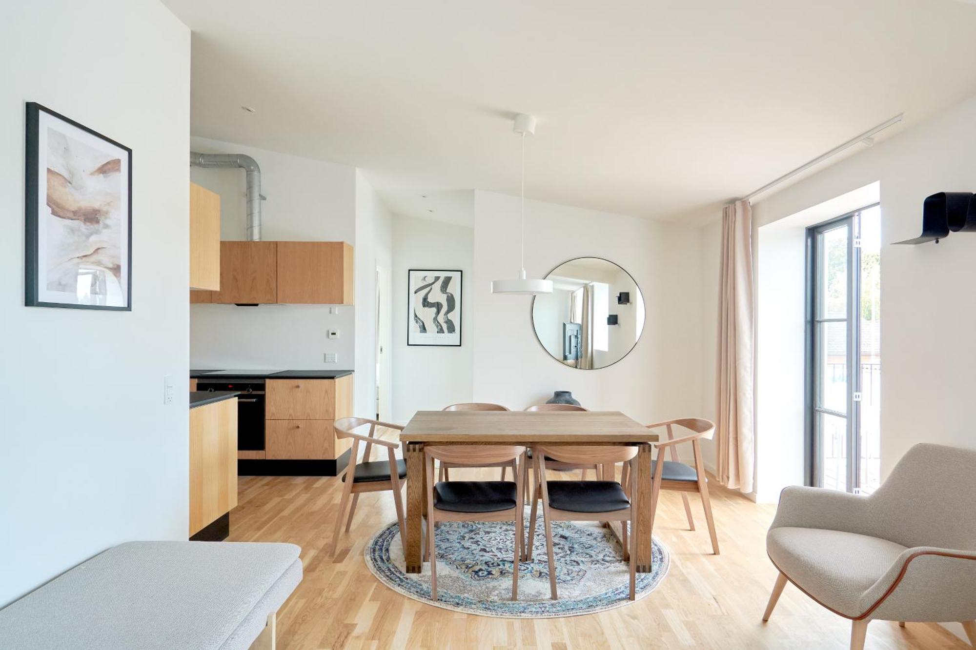 Apartamento Cozy And Bright With Private Car Park Copenhaga