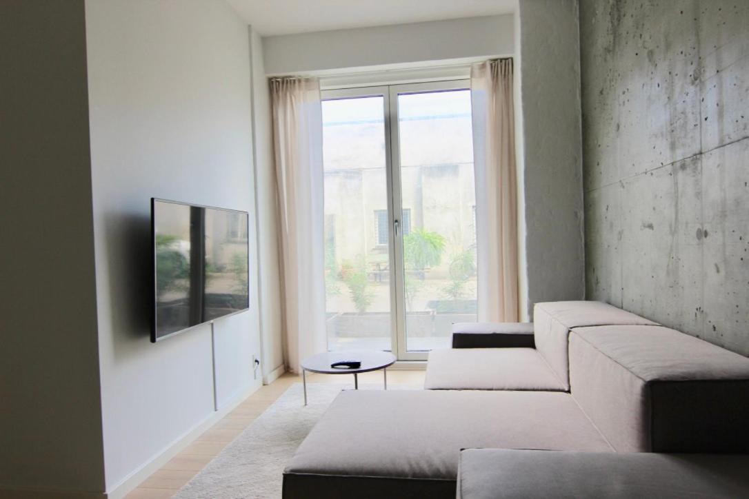 Cool 1-bed W New Yorker Vibes With Private Terrace Apartamento Copenhaga