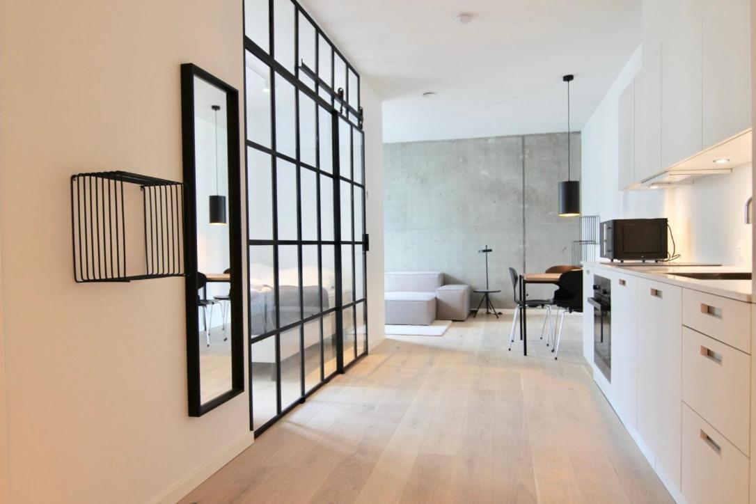 Cool 1-bed W New Yorker Vibes With Private Terrace Copenhaga