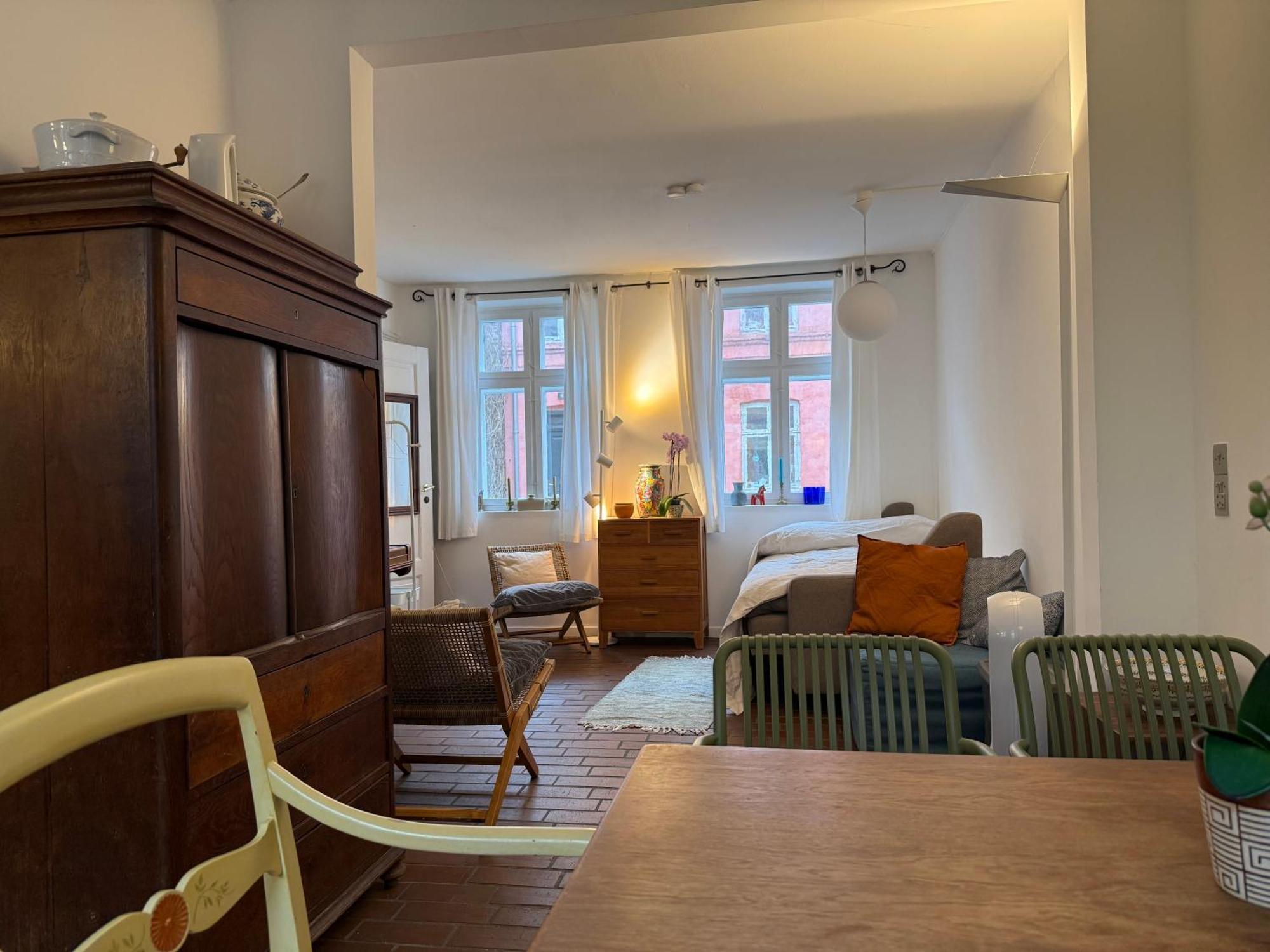 Cozy Center Chambers With Kitchen And Garden Habitación en casa particular Copenhague