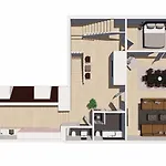 Modern 3Br Duplex Flat In Nyhavn W Private Balcony