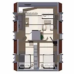Modern 3Br Duplex Flat In Nyhavn W Private Balcony