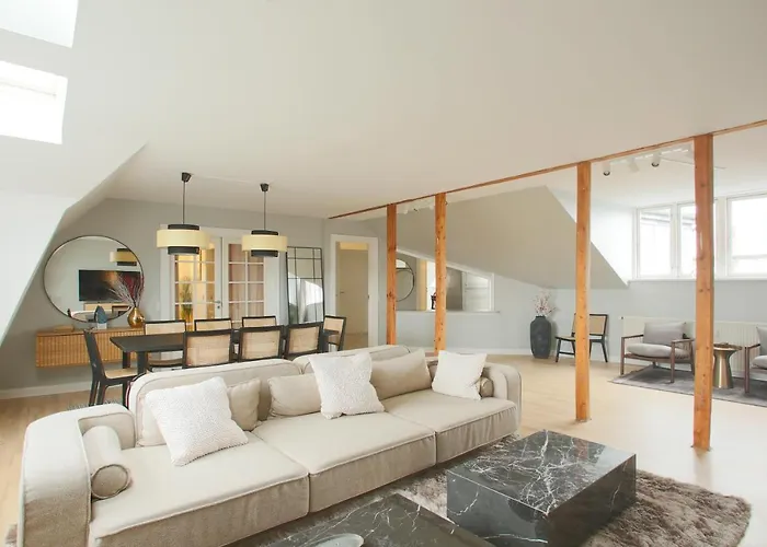 Unique 5 Bedroom Flat W Exposed Beams In Copenhagen