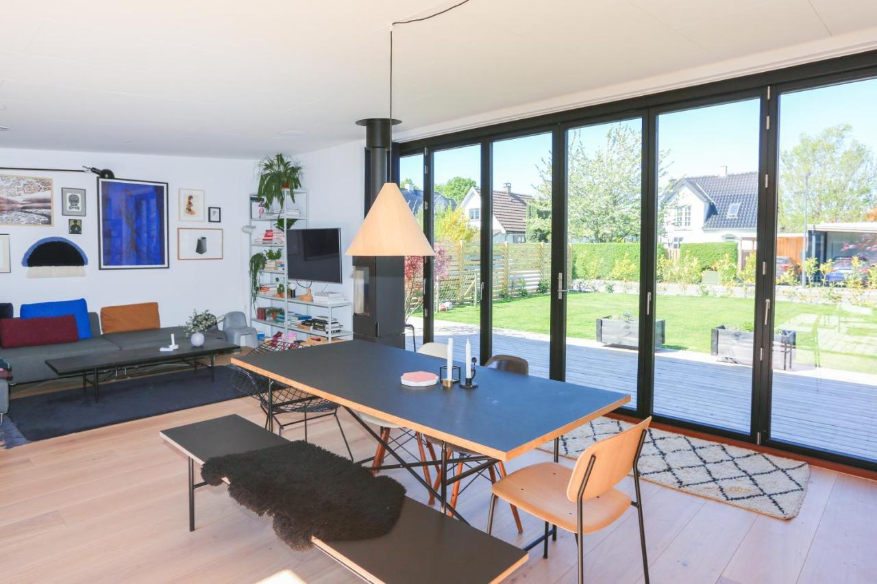 Villa Modern Architecture Atrium House Copenhague