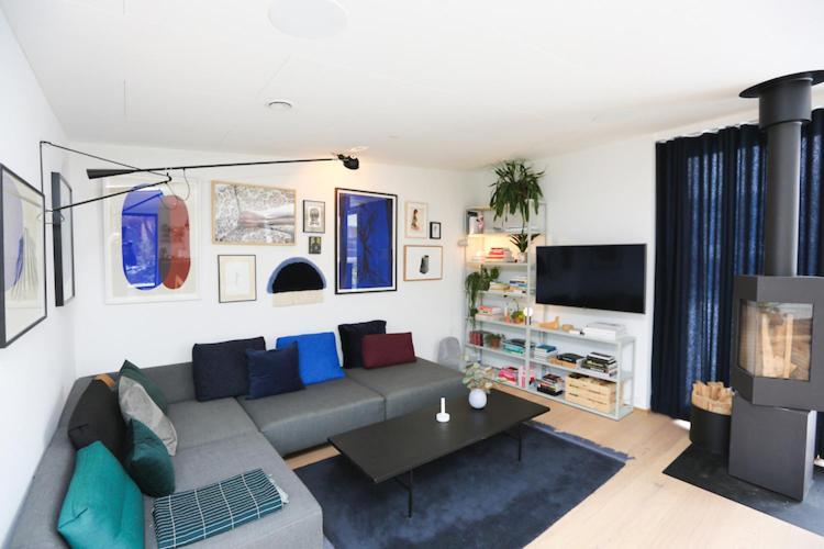 Modern Architecture Atrium House Villa Copenhague