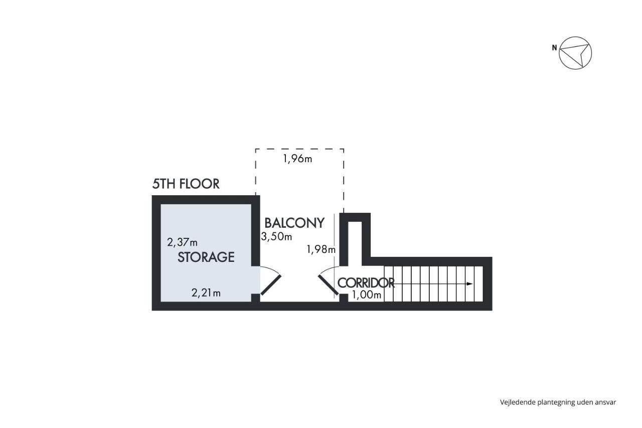 Sanders Regent - Smart Two-bedroom Near Square Copenhague
