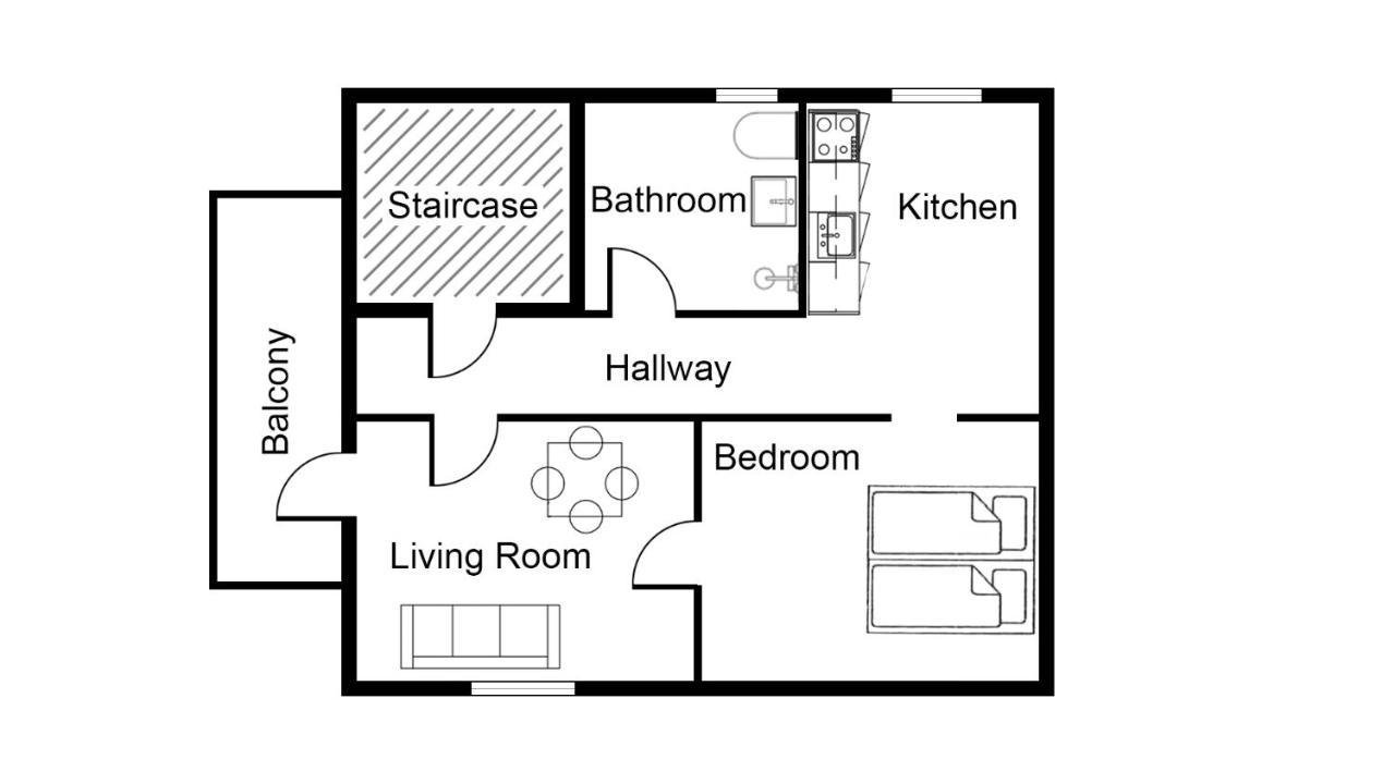 Stylish With Balcony In The Heart Of *