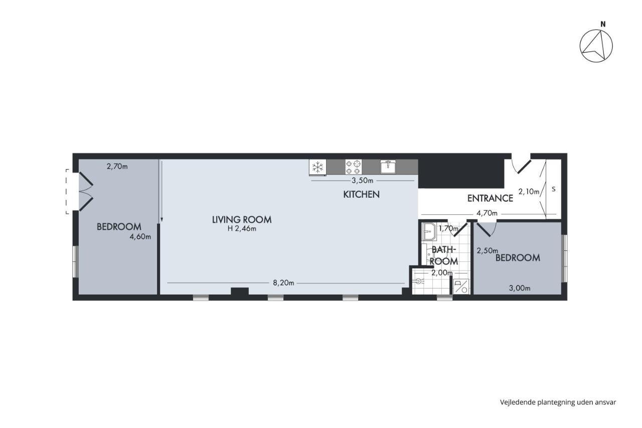 Sanders Haven - Lovely Two-bedroom In Historical Copenaghen