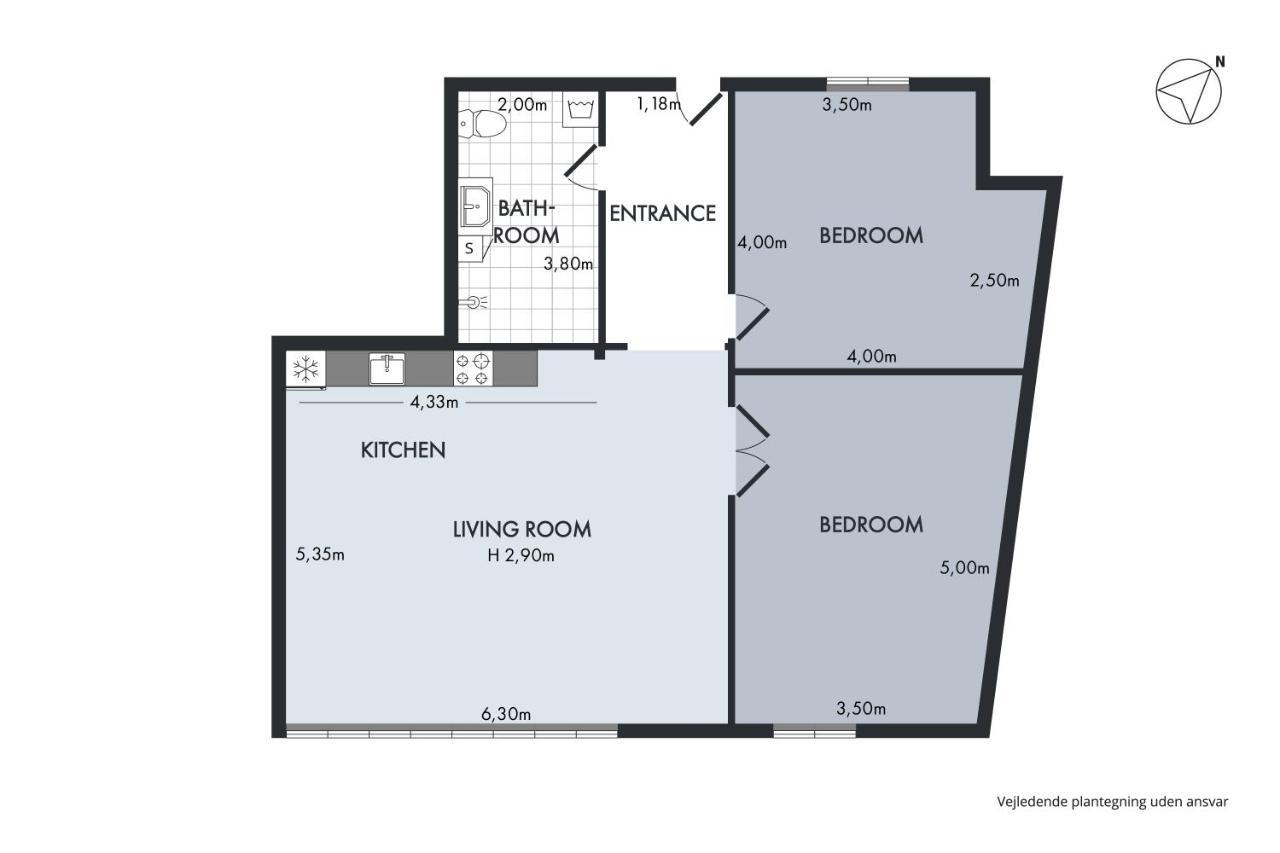 Apartment Sanders Leaves - Precious Two-bedroom Penthouse In Downtown *