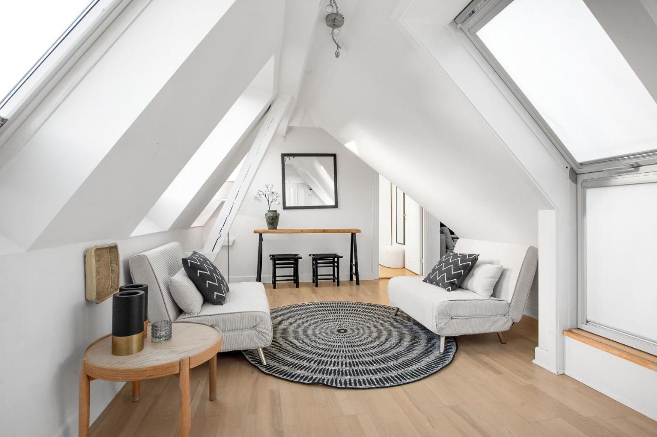 Sanders Leaves - Cute One-bedroom With A Large Rooftop Terrace Appartement Kopenhagen