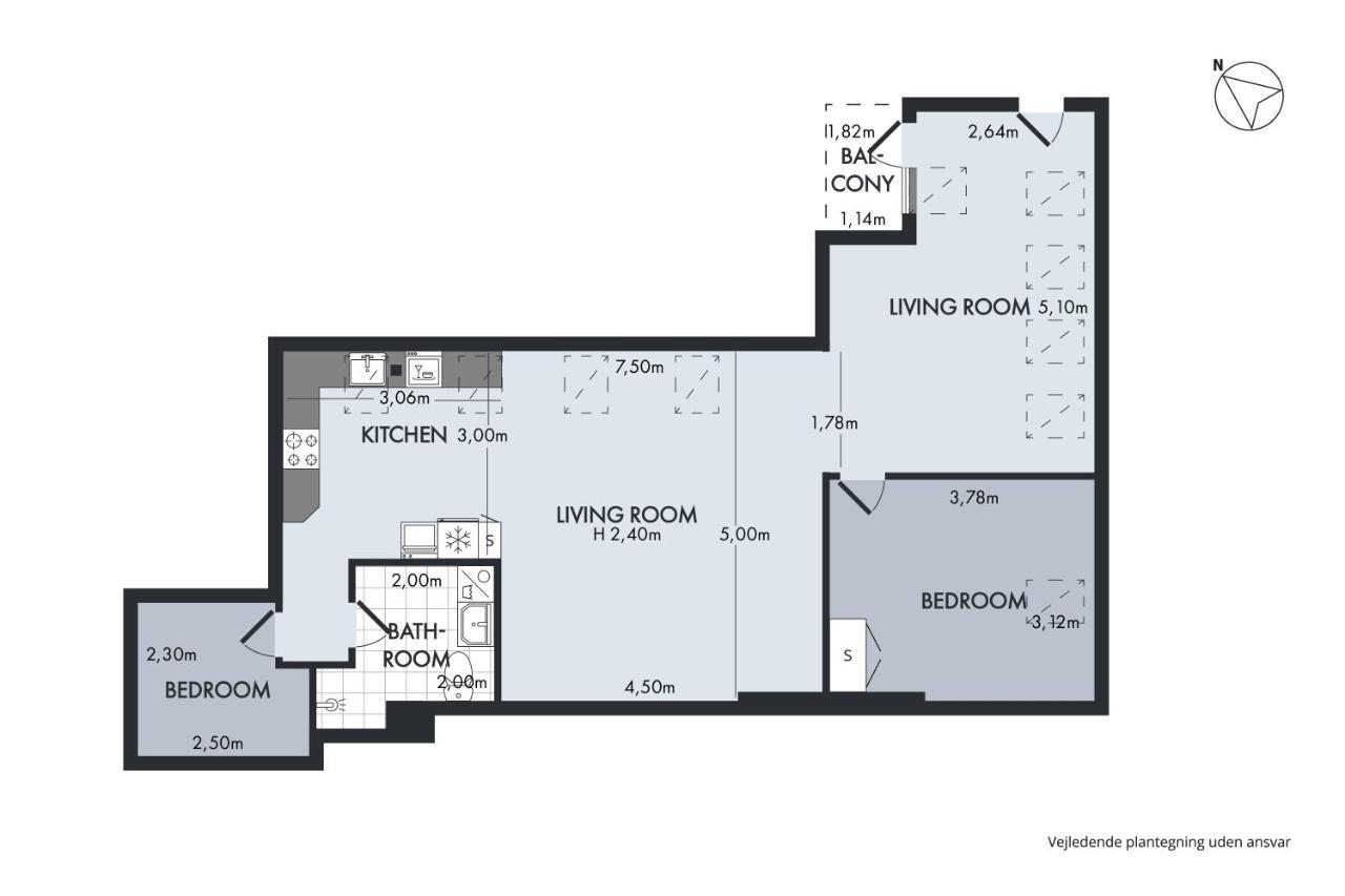 Sanders Leaves - Cute One-bedroom With A Large Rooftop Terrace Appartement *