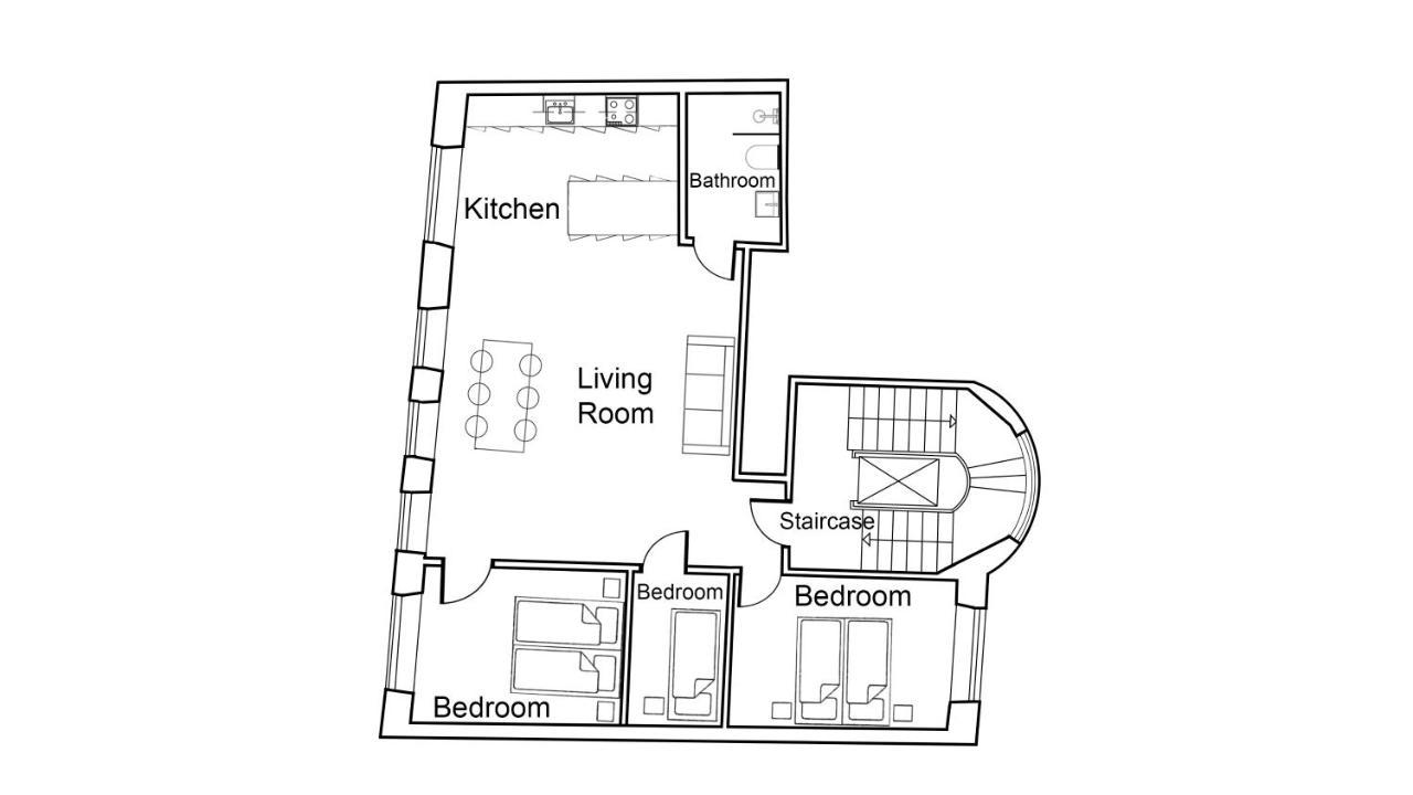 Appartement Perfect 3 Bedroom In The Heart Of Cph
