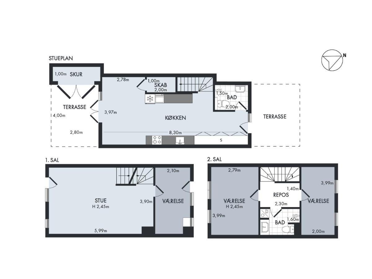 Apartment Sanders Field's - Chic Three-bedroom Townhouse With Private Terrace