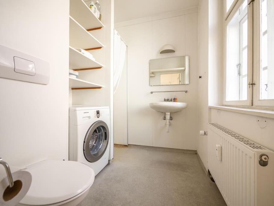 White Douplex Charm: Big Flat In The City Centre * Kopenhagen