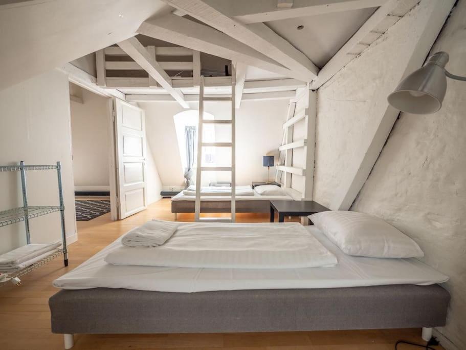 White Douplex Charm: Big Flat In The City Centre *