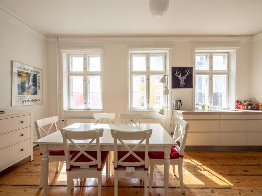 White Douplex Charm: Big Flat In The City Centre