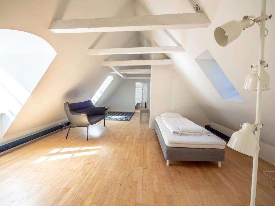 Apartment White Douplex Charm: Big Flat In The City Centre Kopenhagen