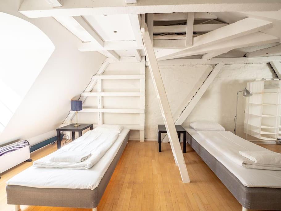 White Douplex Charm: Big Flat In The City Centre Apartment Kopenhagen