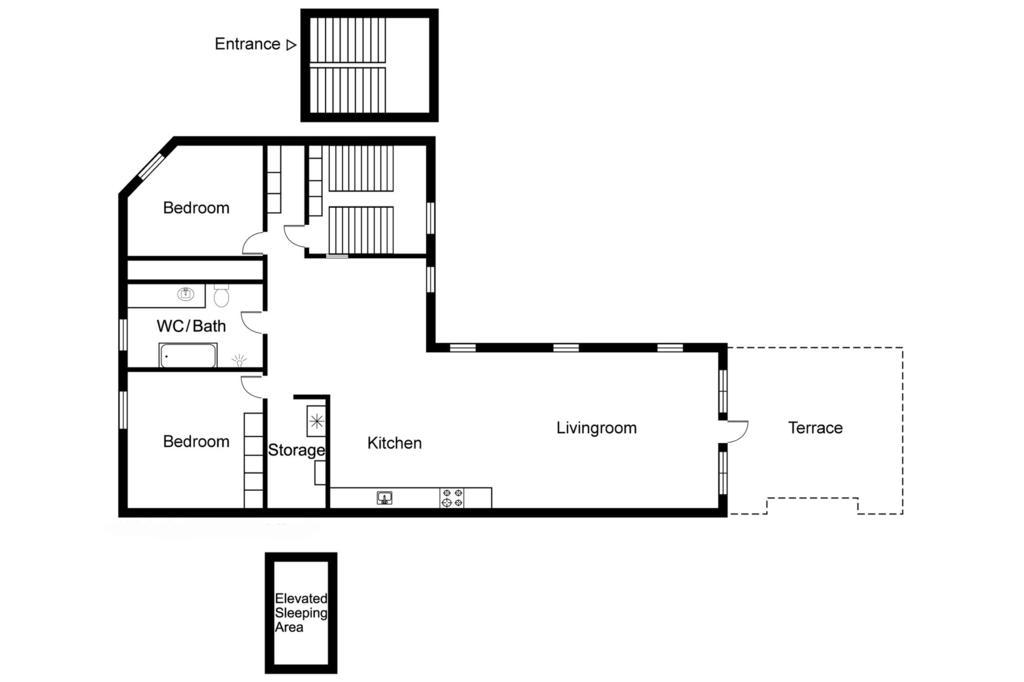 Appartement Westend Penthouse Apartment Copenhague