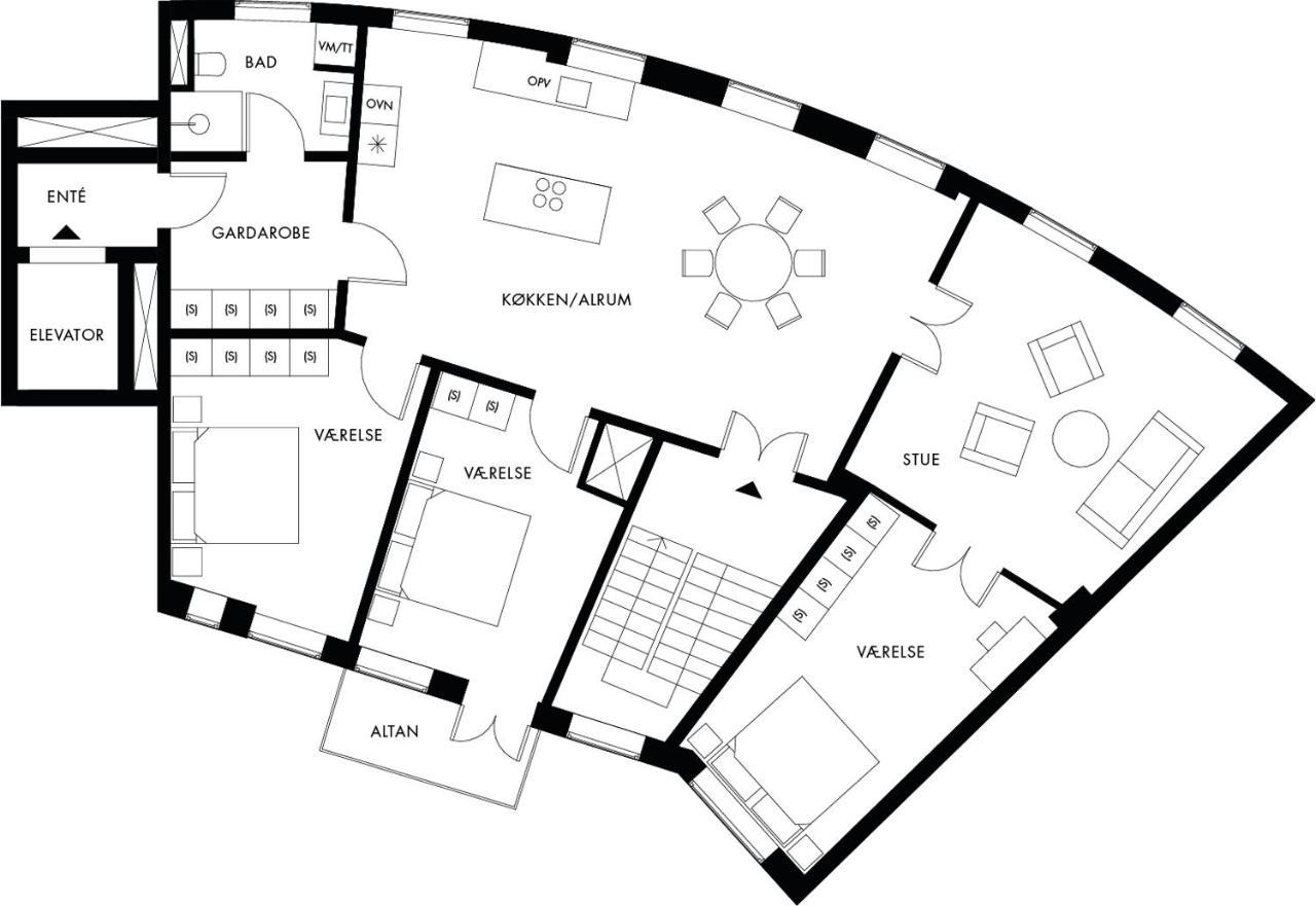 Luxury In The Heart Of Frederiksberg, Apartment Copenhagen