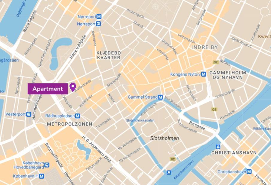 Beautiful One-bedroom Flat In Cph Appartamento Copenaghen