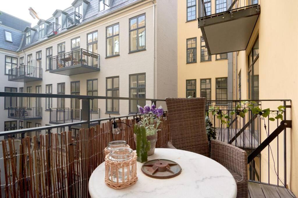 Nordic Style Location Balcon Appartement Copenhague