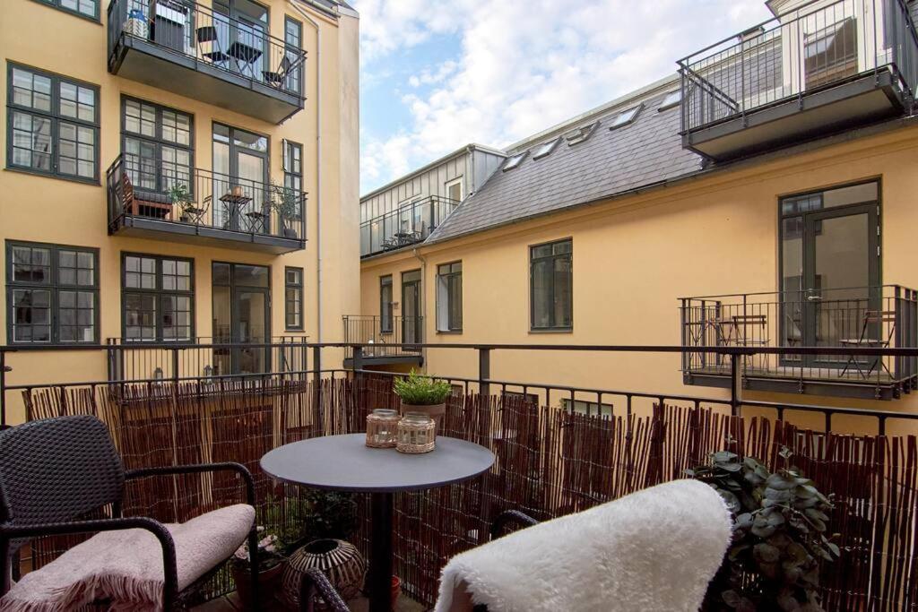 Nordic Style Location Balcon Appartement Copenhague