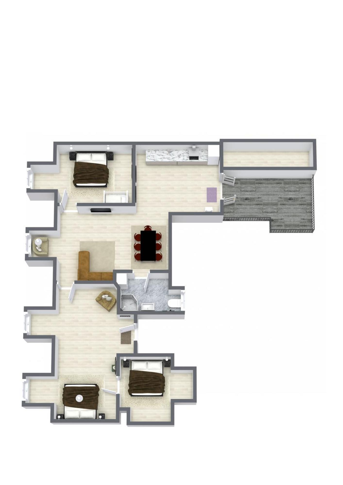 Luxury W Privat Rooftop Terrace - Cph C Appartement