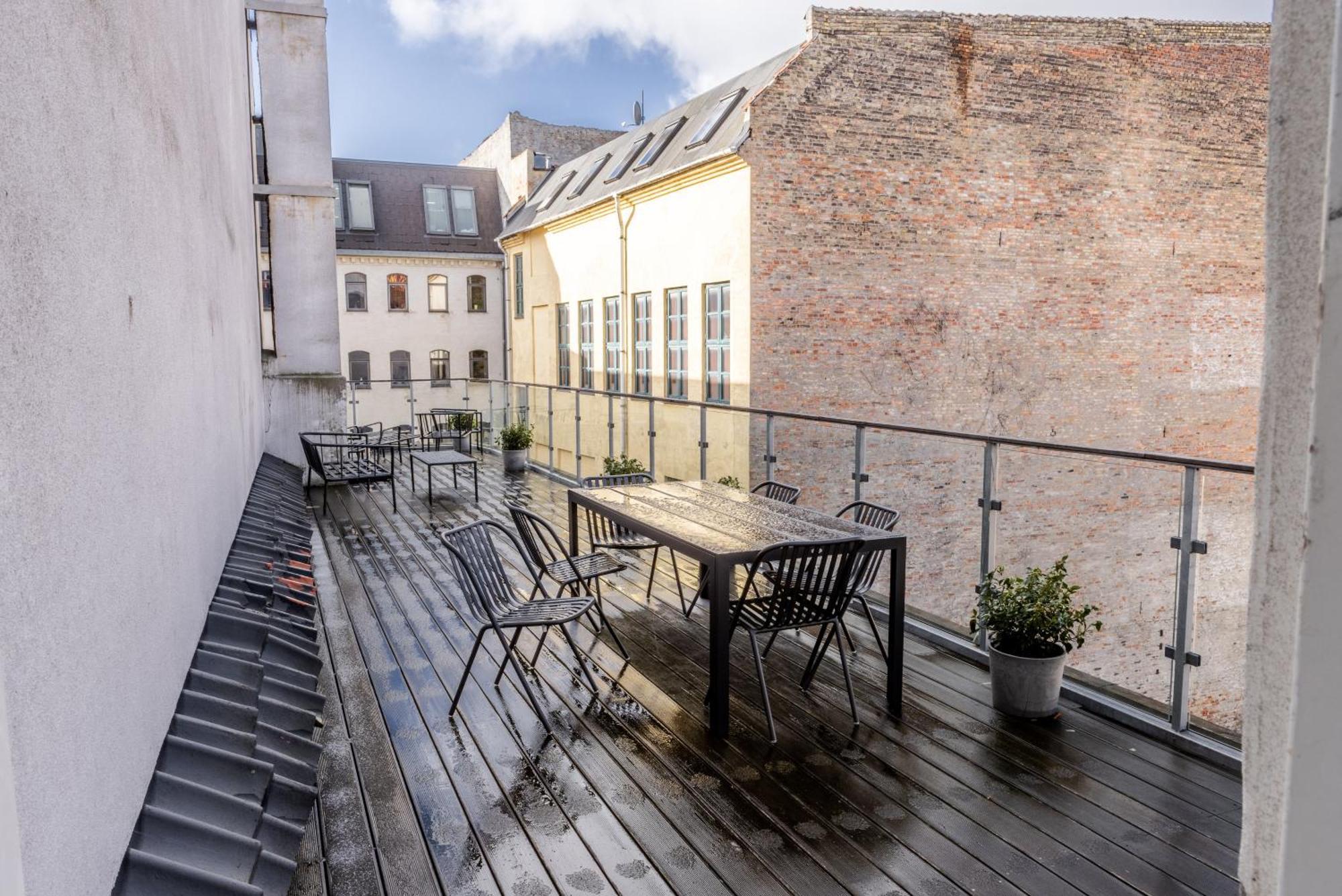 Penthouse W/rooftop Terrace In Latin Quarter Copenhagen