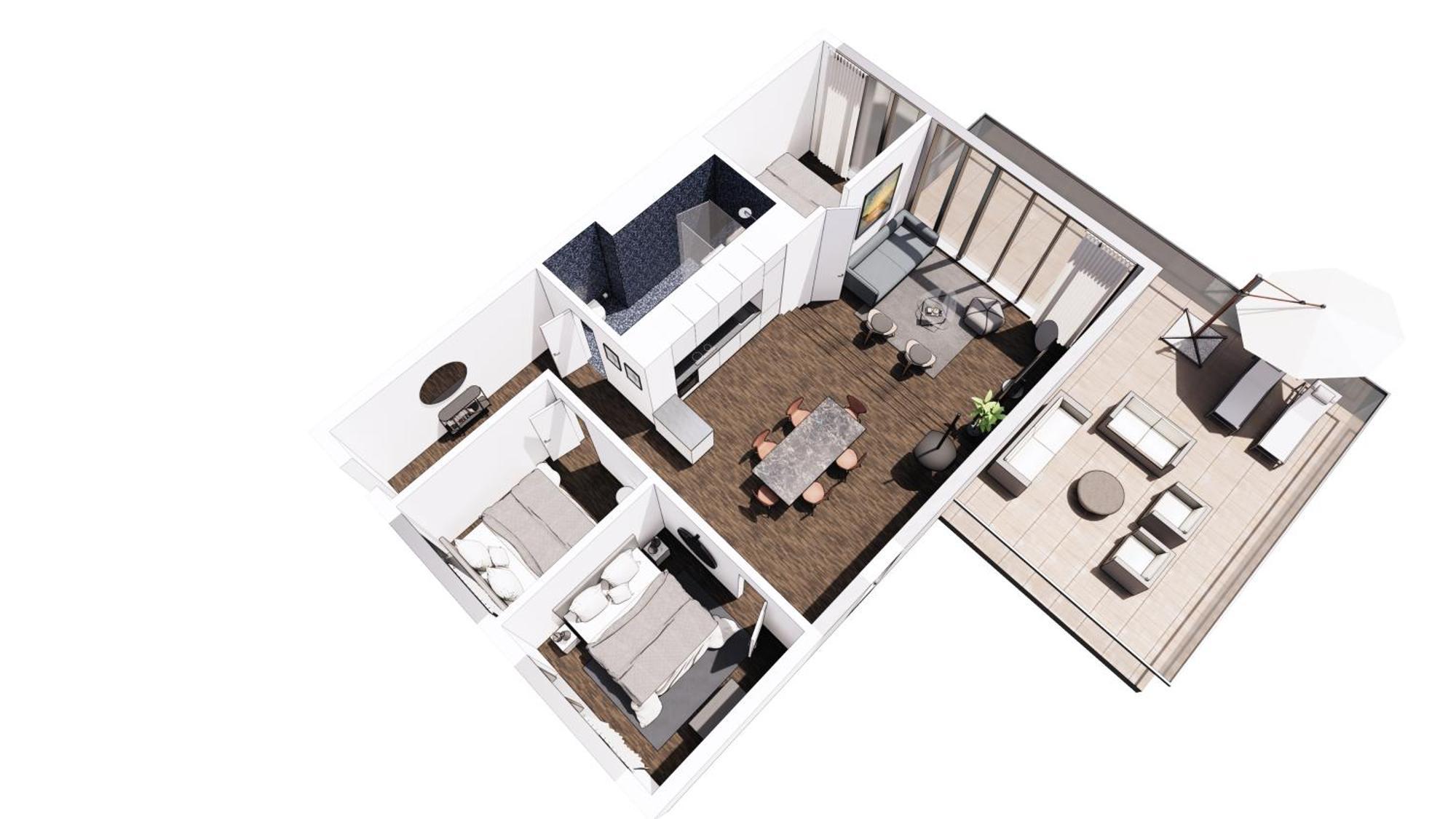 Luxury Harbourfront Penthouse With Private Rooftop Kööpenhamina