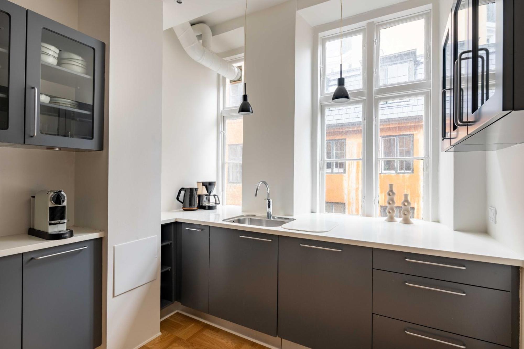 Lejlighed Rare 4br W Unique Details In Cph *