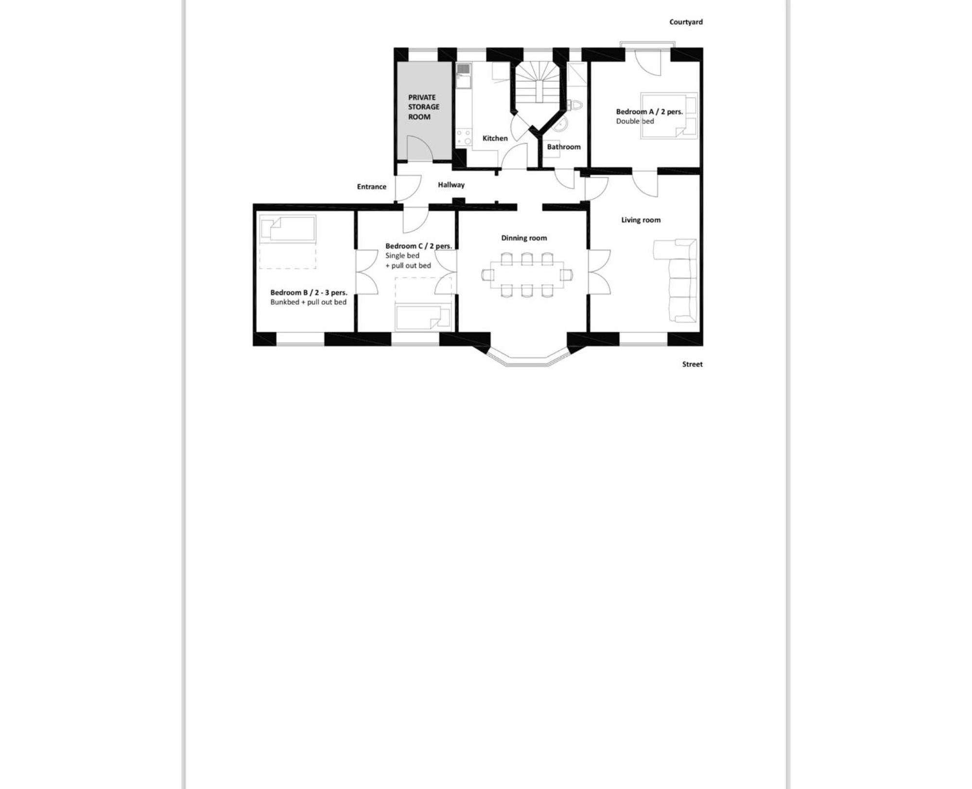 Lejlighed Apartmentincopenhagen 1617 København