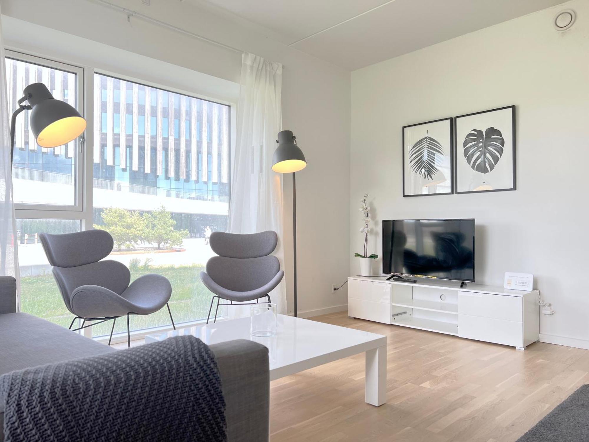 Spacious 3 Bedroom With Balcony At Richard Mortensens Vej