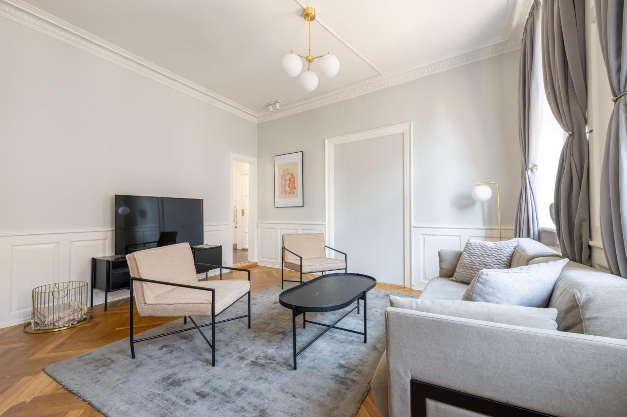 Apartment Large Flat With Canal View In Cph *