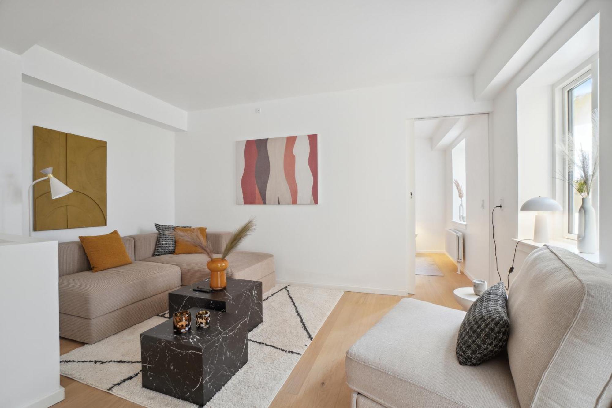 Apartment Nyrenoveret Designerbolig I Hjertet Af K