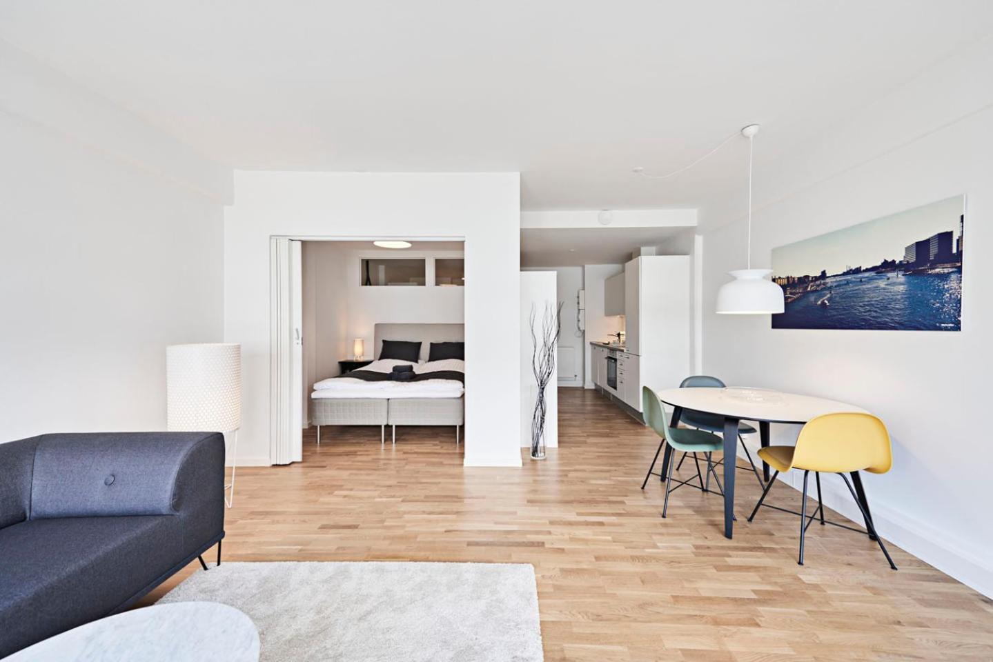 Huoneisto Cool 1-bed With Private Terrace Kööpenhamina